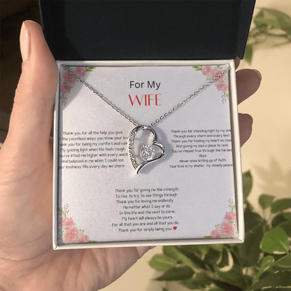 For My Wife-Forever Love Necklace
