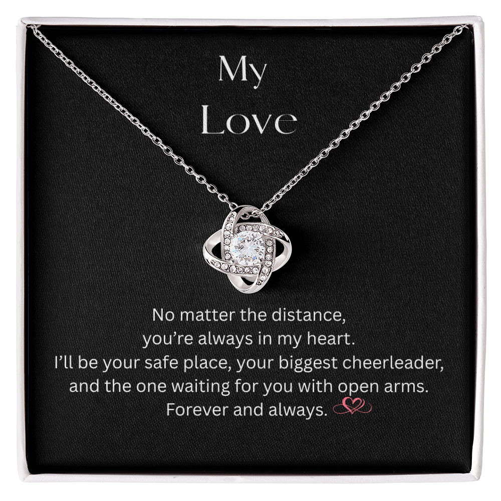 To My Love – The Love Knot Necklace