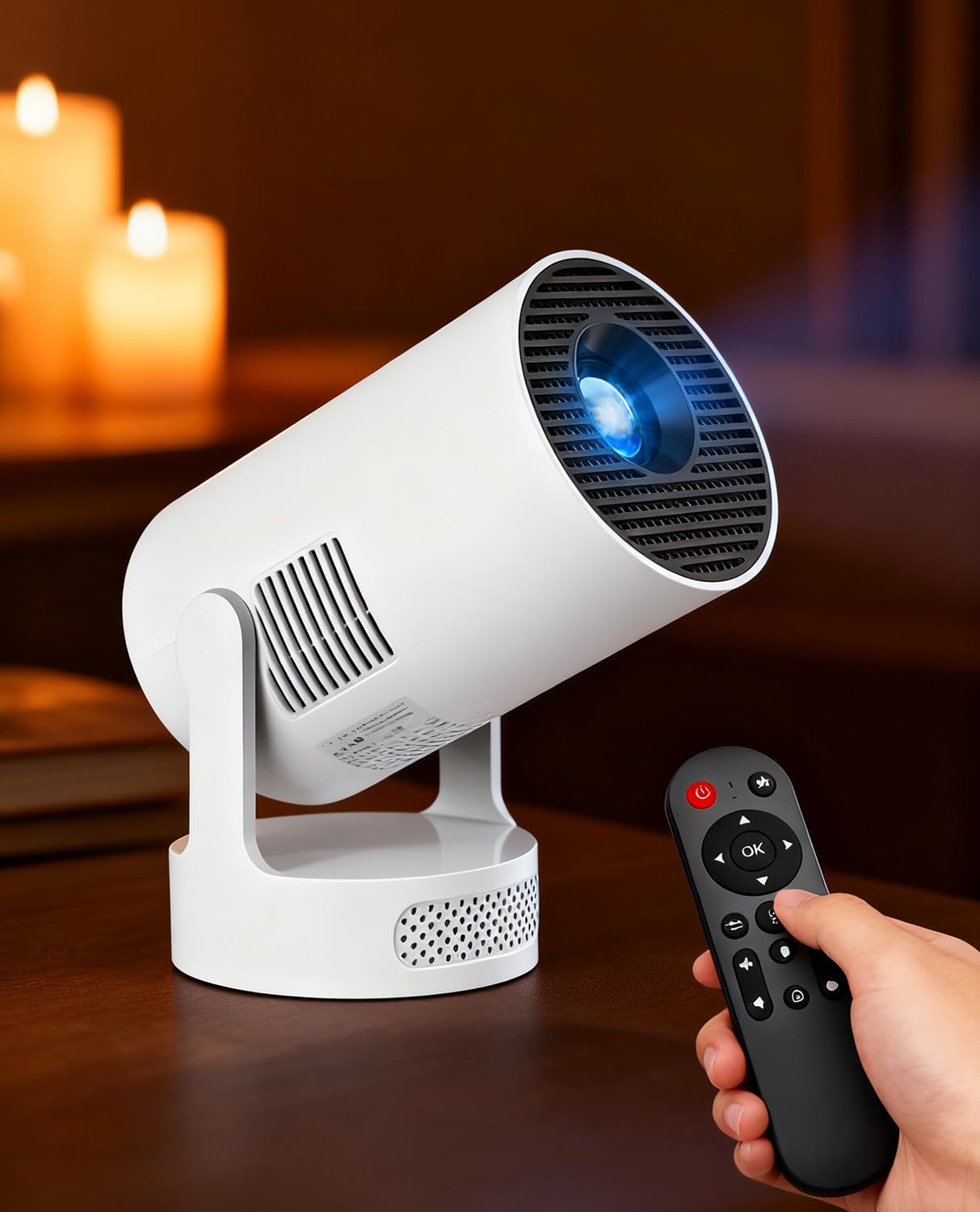 🔥 GlowCast™ Portable Projector