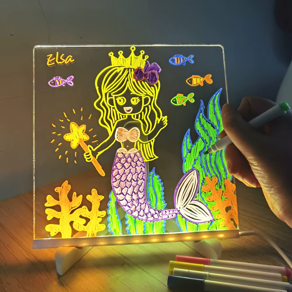 🌟 GlowScribe™ LED Drawing & Message Board