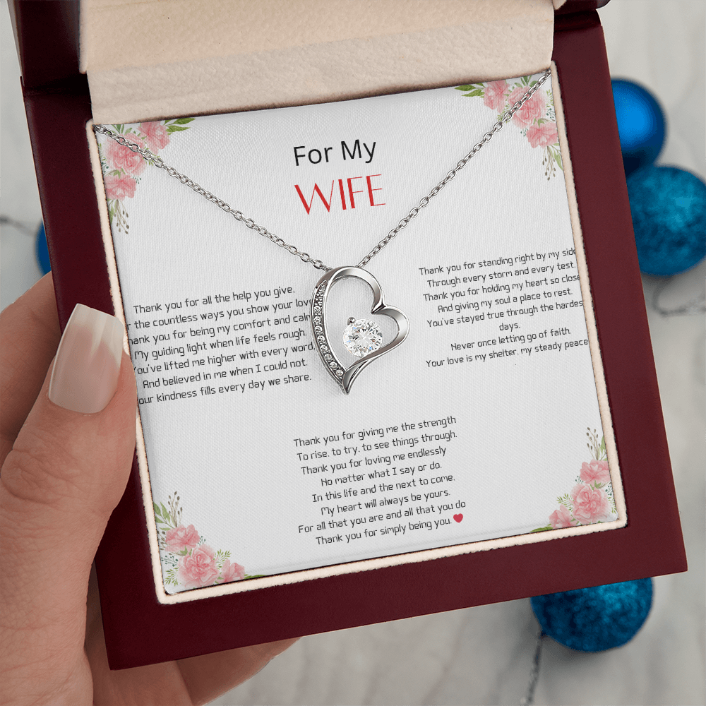 For My Wife-Forever Love Necklace