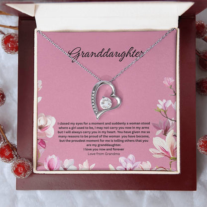 Granddaughter-Forever Love Necklace