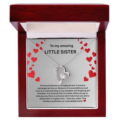 Little Sister Forever Love Necklace
