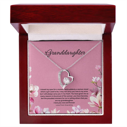 Granddaughter-Forever Love Necklace
