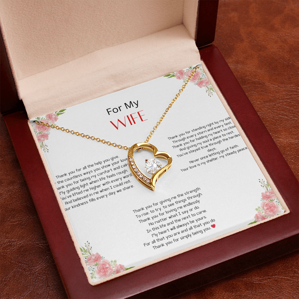 For My Wife-Forever Love Necklace