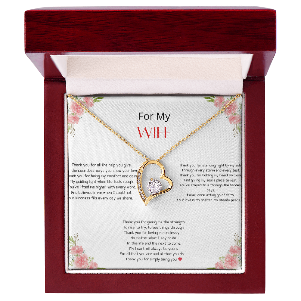 For My Wife-Forever Love Necklace