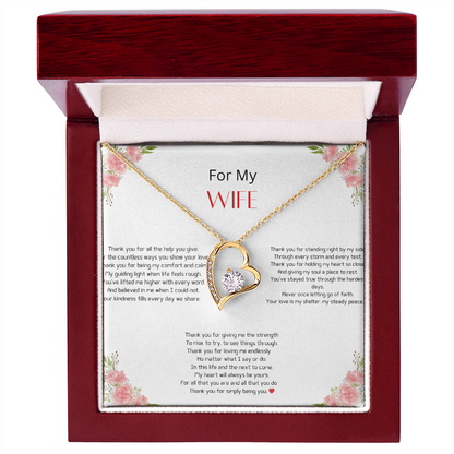 For My Wife-Forever Love Necklace