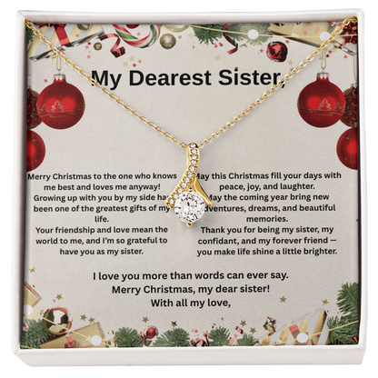 My Dearest Sister Necklace Alluring Beauty