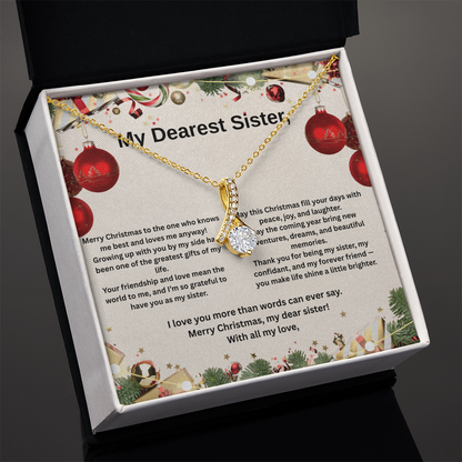 My Dearest Sister Necklace Alluring Beauty