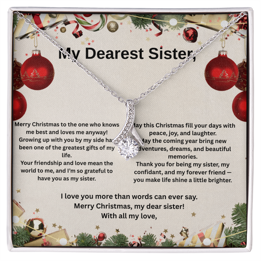 My Dearest Sister Necklace Alluring Beauty