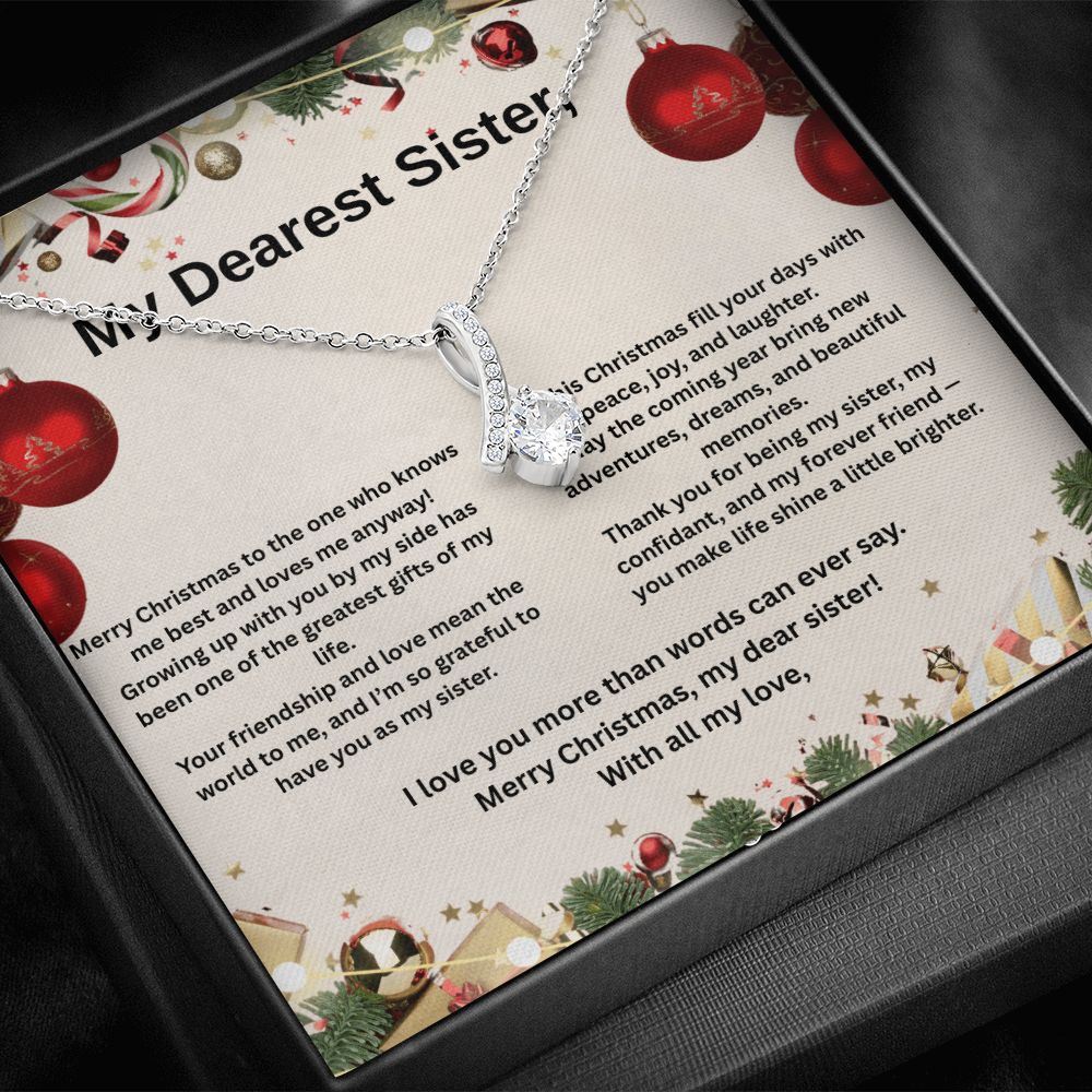 My Dearest Sister Necklace Alluring Beauty