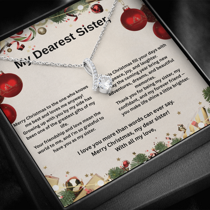My Dearest Sister Necklace Alluring Beauty