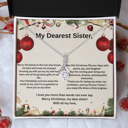 My Dearest Sister Necklace Alluring Beauty