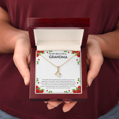 To my Beautiful Grandma- Alluring Beauty Necklaces