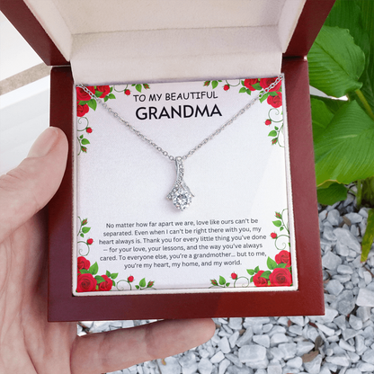To my Beautiful Grandma- Alluring Beauty Necklaces