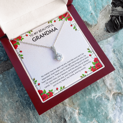 To my Beautiful Grandma- Alluring Beauty Necklaces