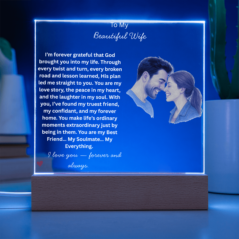 To My Beautiful Wife