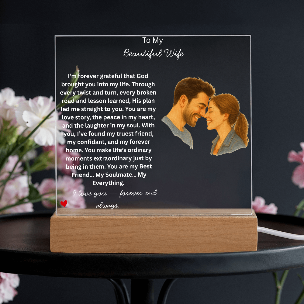 To My Beautiful Wife