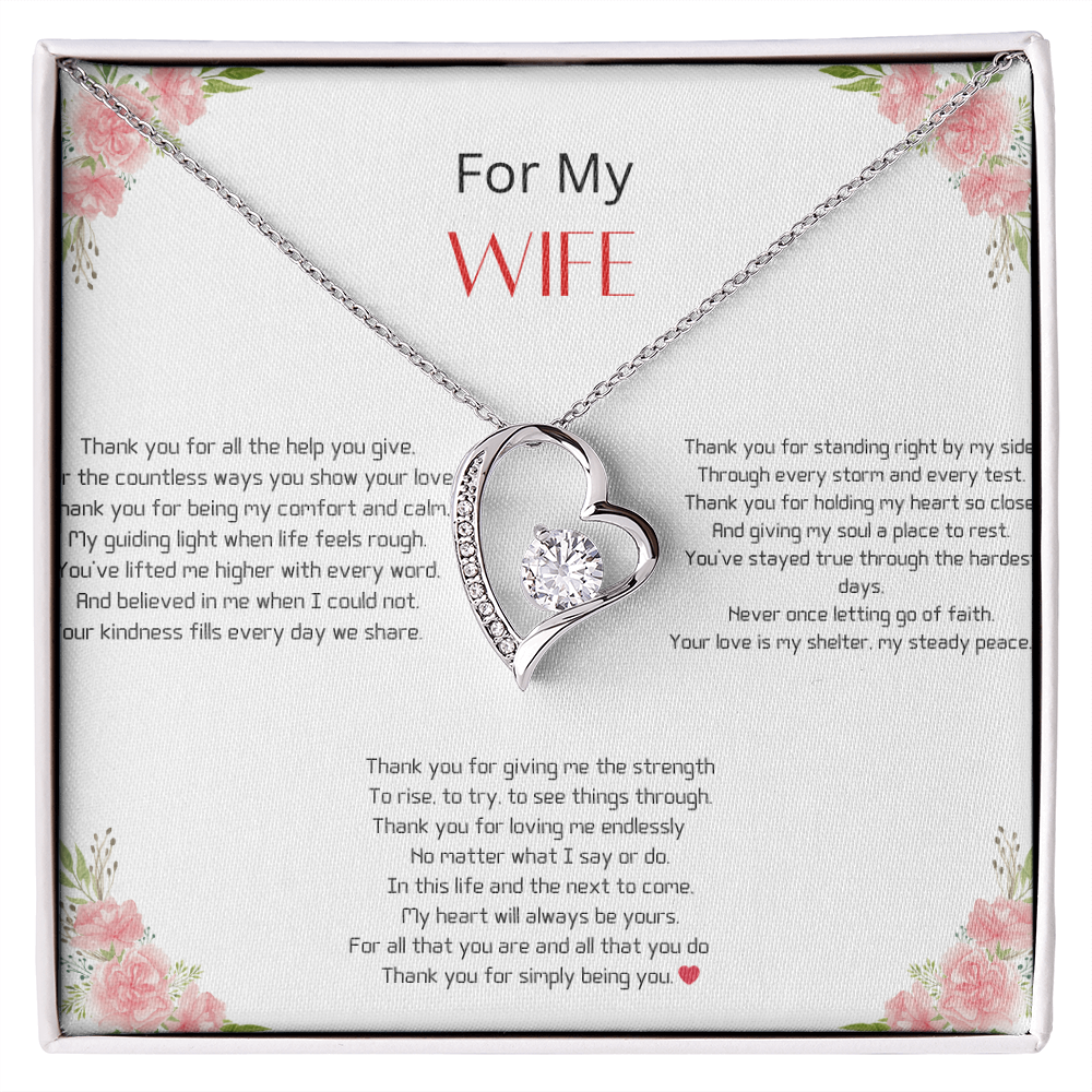 For My Wife-Forever Love Necklace