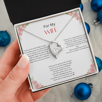 For My Wife-Forever Love Necklace