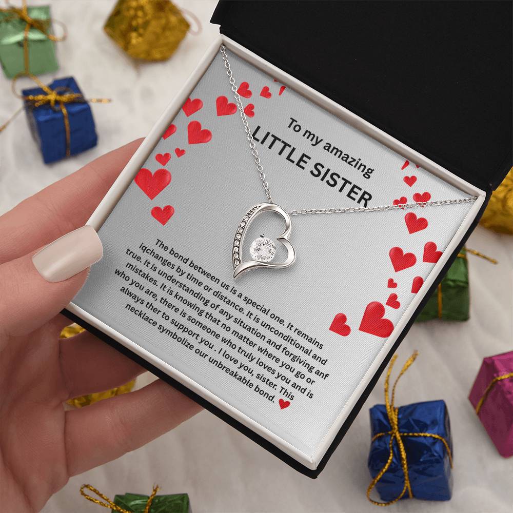 Little Sister Forever Love Necklace