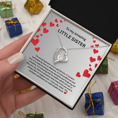 Little Sister Forever Love Necklace