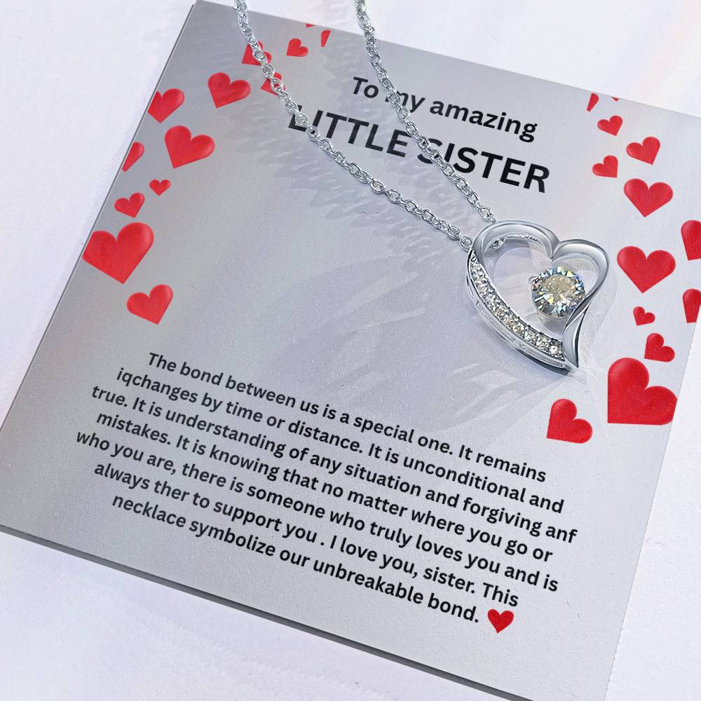 Little Sister Forever Love Necklace