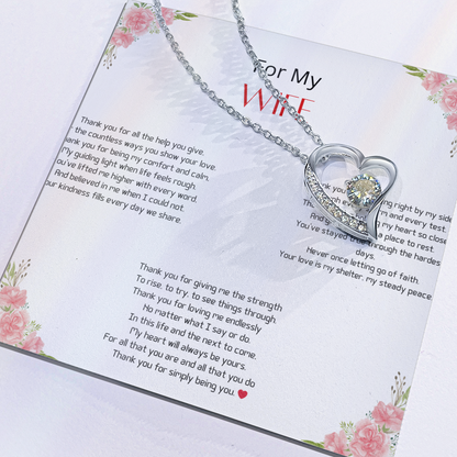 For My Wife-Forever Love Necklace