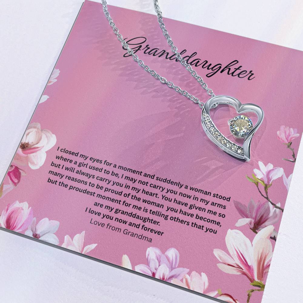 Granddaughter-Forever Love Necklace