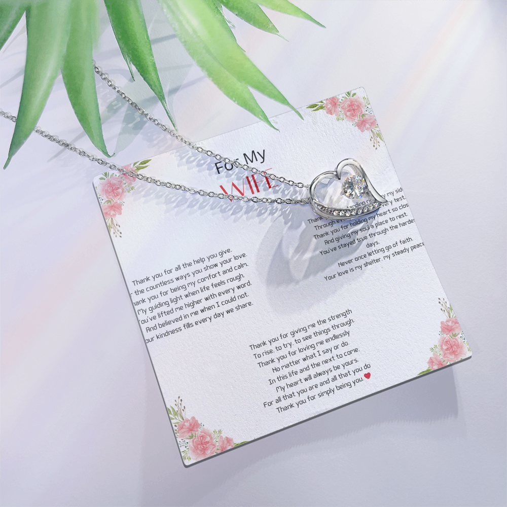 For My Wife-Forever Love Necklace
