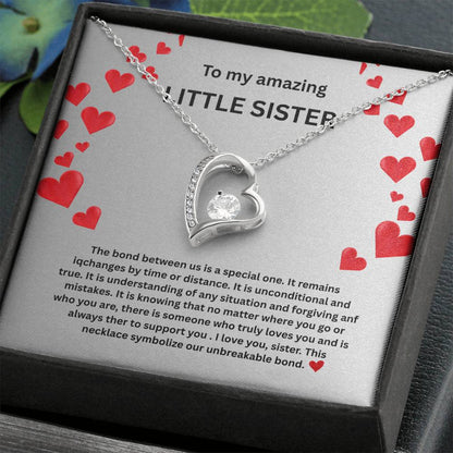 Little Sister Forever Love Necklace