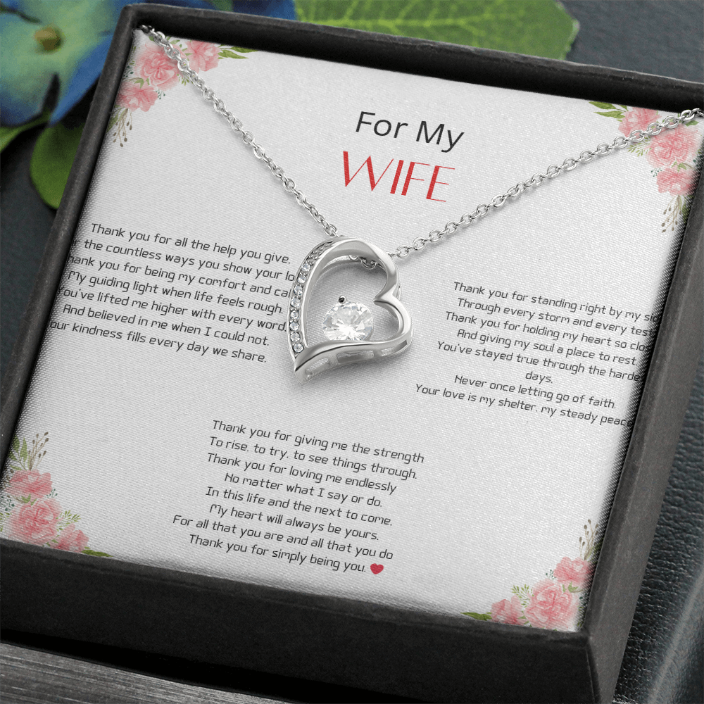 For My Wife-Forever Love Necklace