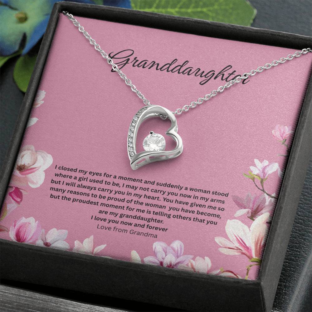 Granddaughter-Forever Love Necklace