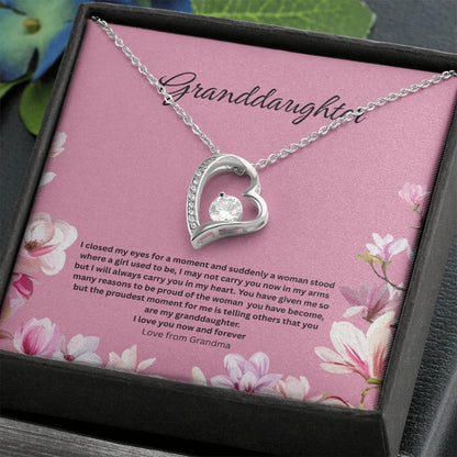 Granddaughter-Forever Love Necklace