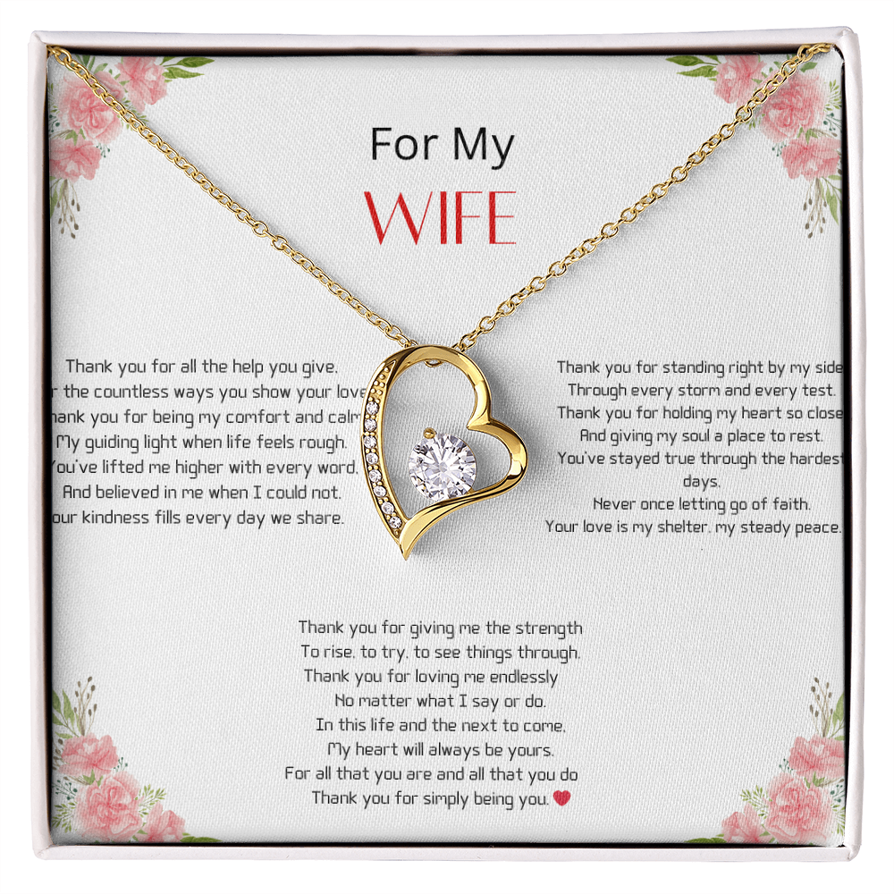 For My Wife-Forever Love Necklace