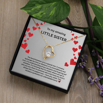 Little Sister Forever Love Necklace