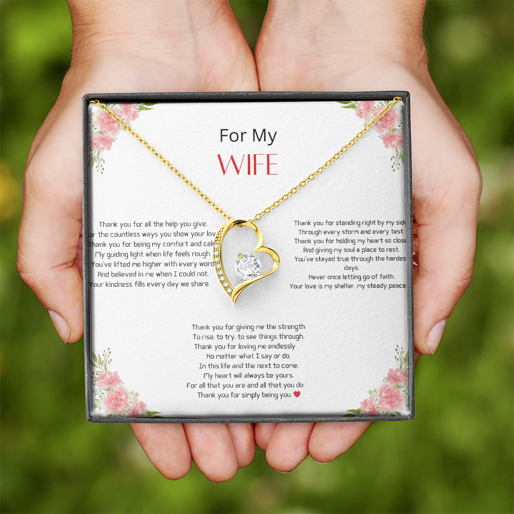 For My Wife-Forever Love Necklace