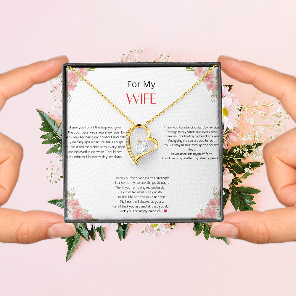 For My Wife-Forever Love Necklace