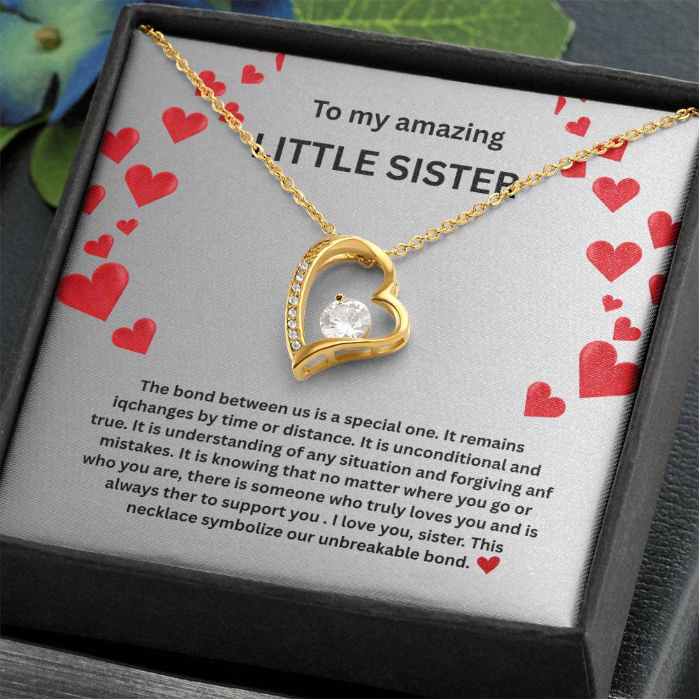 Little Sister Forever Love Necklace