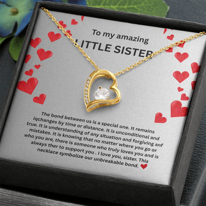 Little Sister Forever Love Necklace