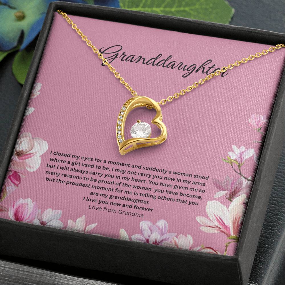 Granddaughter-Forever Love Necklace