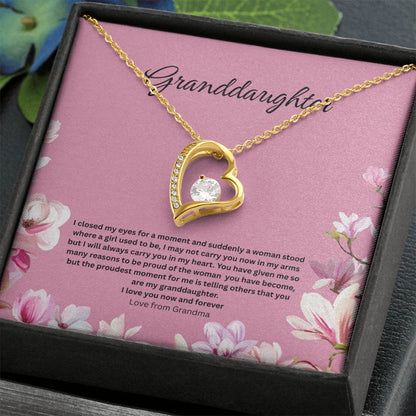 Granddaughter-Forever Love Necklace