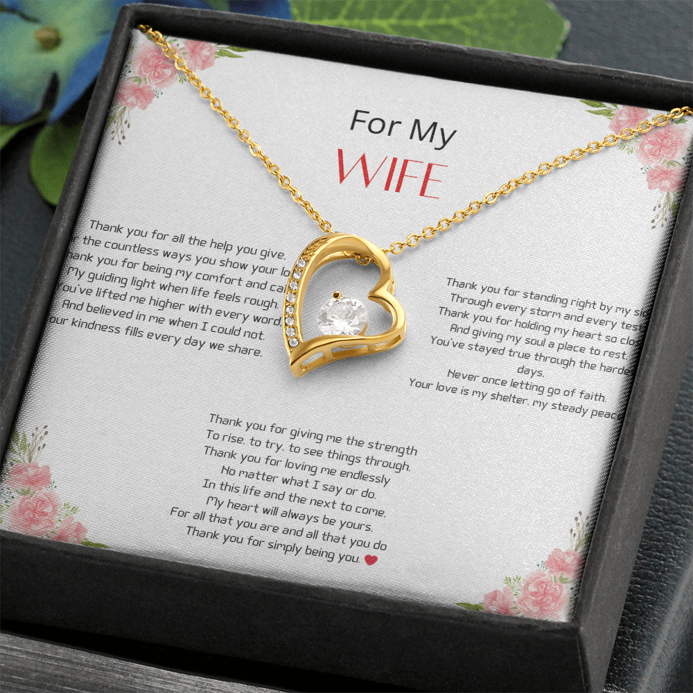 For My Wife-Forever Love Necklace