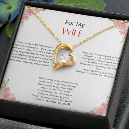 For My Wife-Forever Love Necklace
