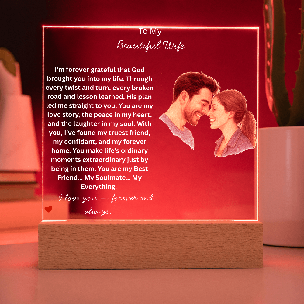 To My Beautiful Wife