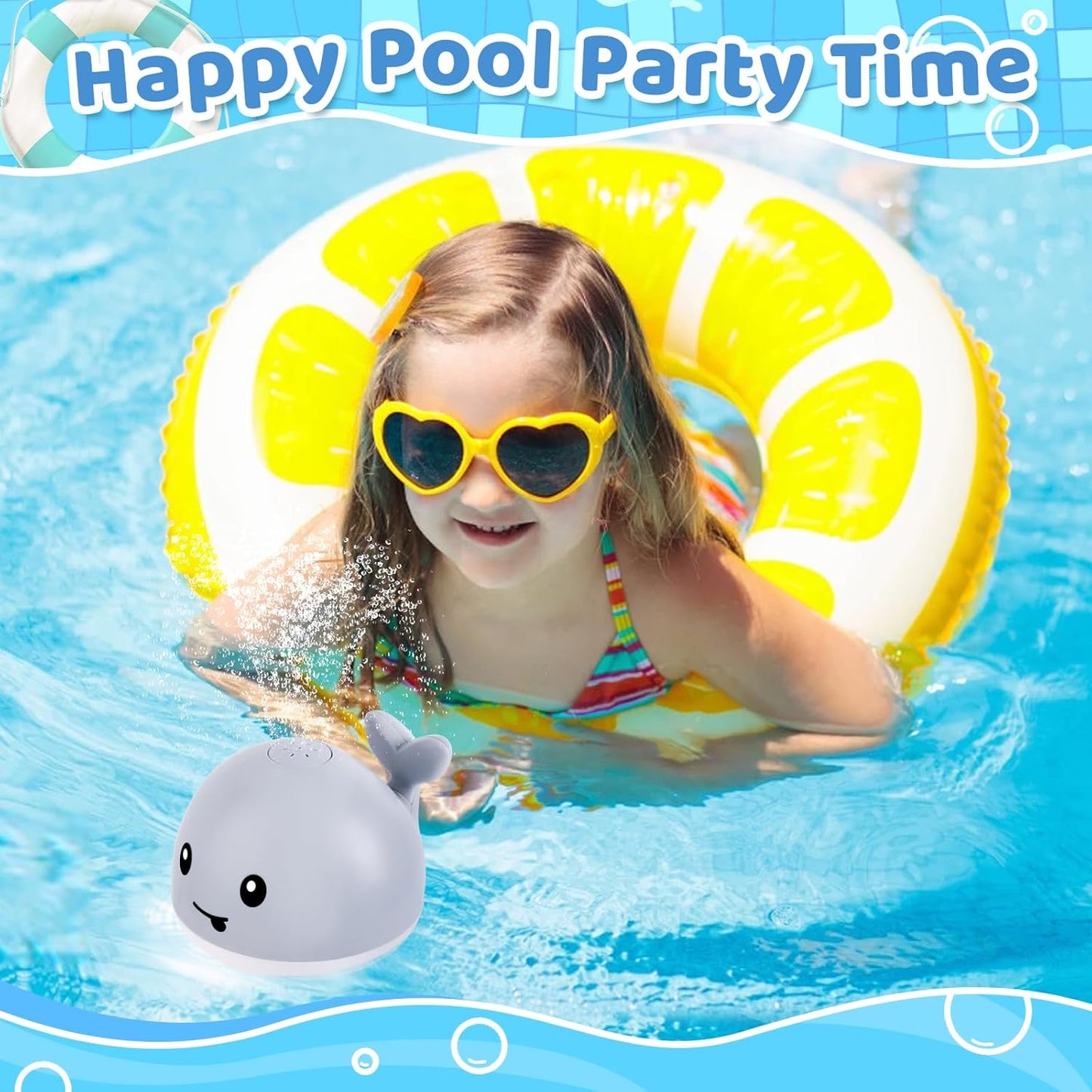 Whale Fun Bath Time Toy