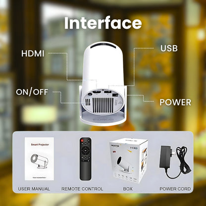 🔥 GlowCast™ Portable Projector