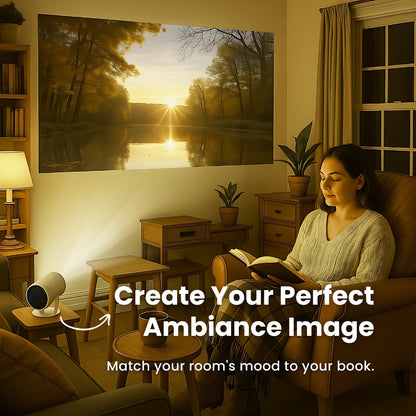 🔥 GlowCast™ Portable Projector