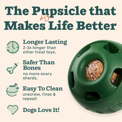 Pupsicle Toy + Freezer Tray Bundle