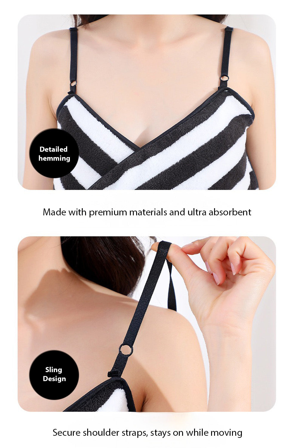 GlowWrap Wearable Towel